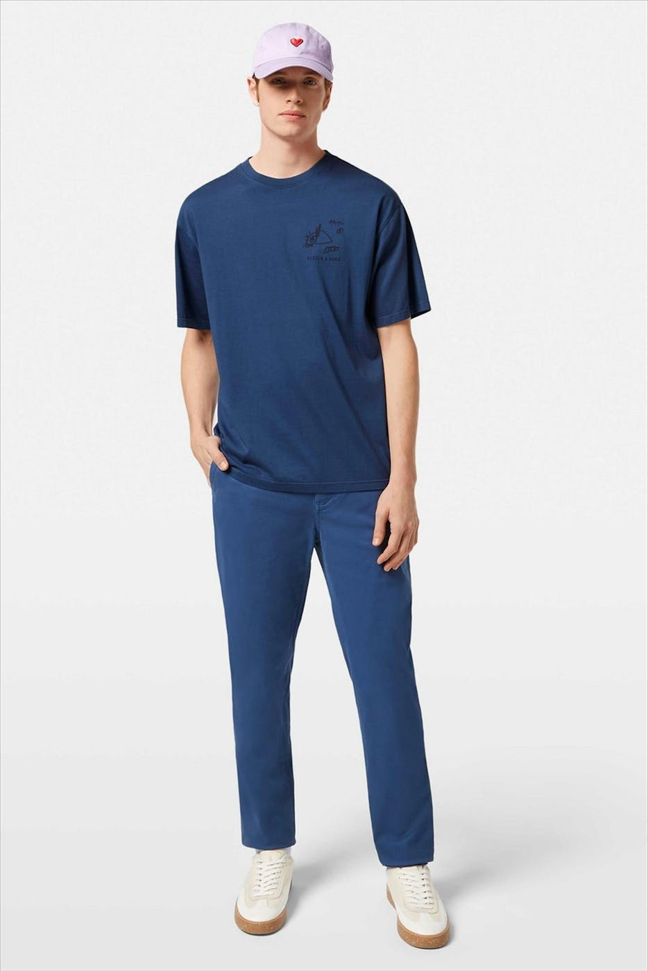 Scotch & Soda - Blauwe Stuart slim chino