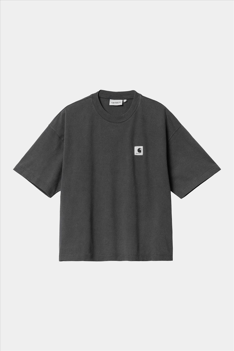 Carhartt WIP - Donkergrijze Nelson T-shirt