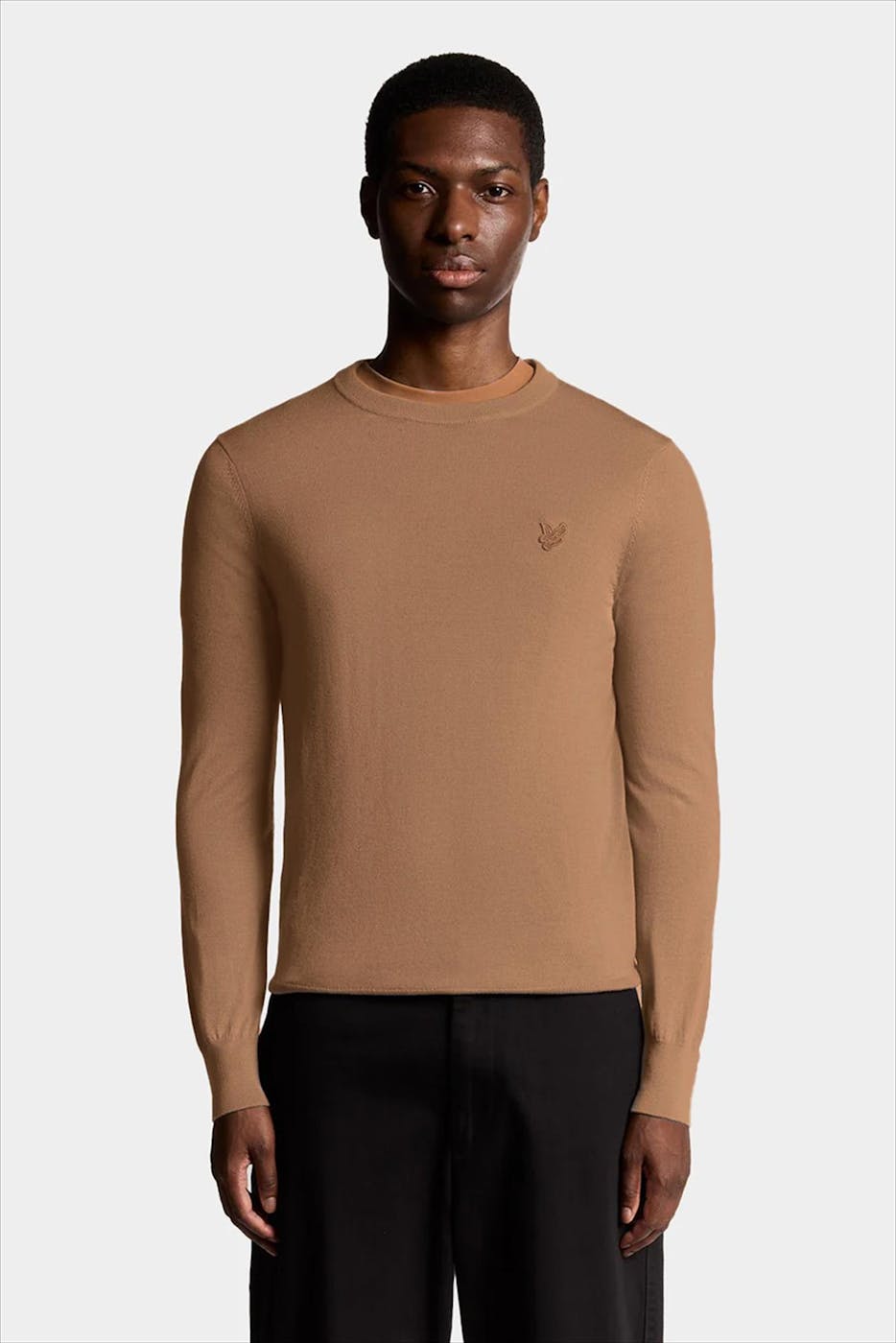 Lyle & Scott - Roeste Crew Neck trui