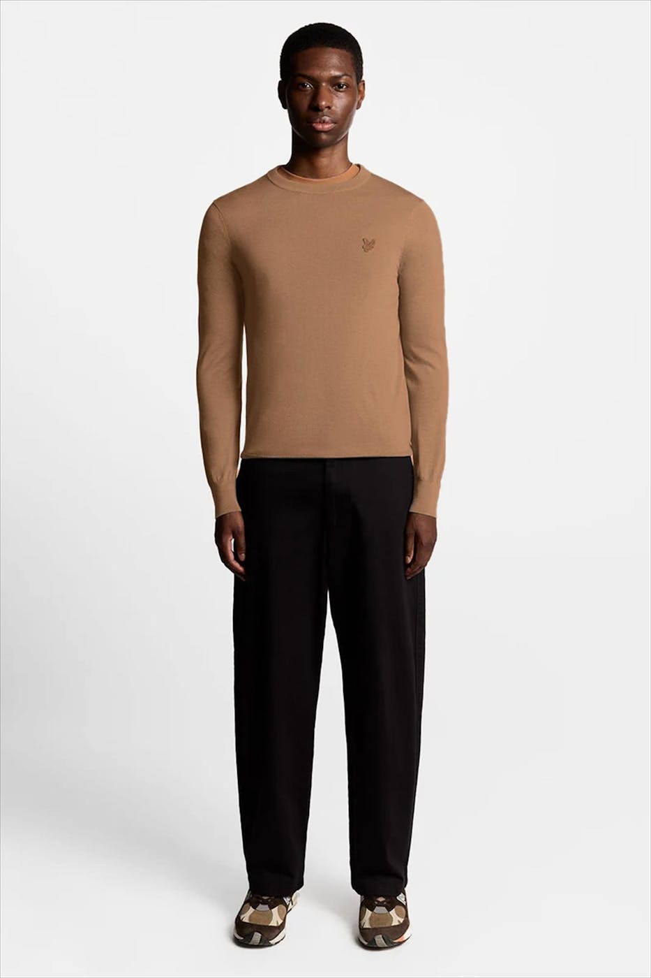 Lyle & Scott - Roeste Crew Neck trui