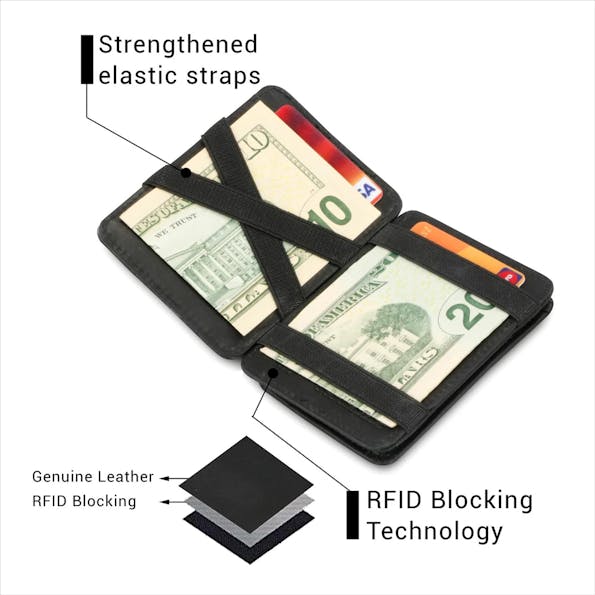Garzini - Bordeaux Urban Magic coin wallet
