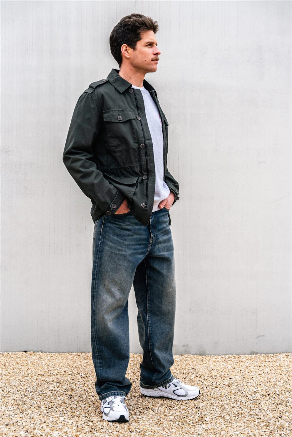 ECOALF - Donkergroene Lawu jas