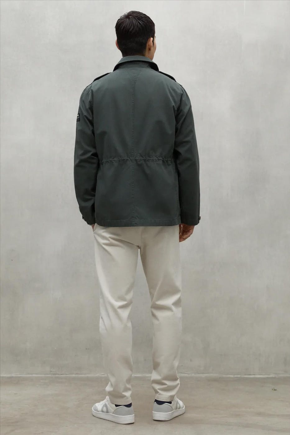 ECOALF - Donkergroene Lawu jas