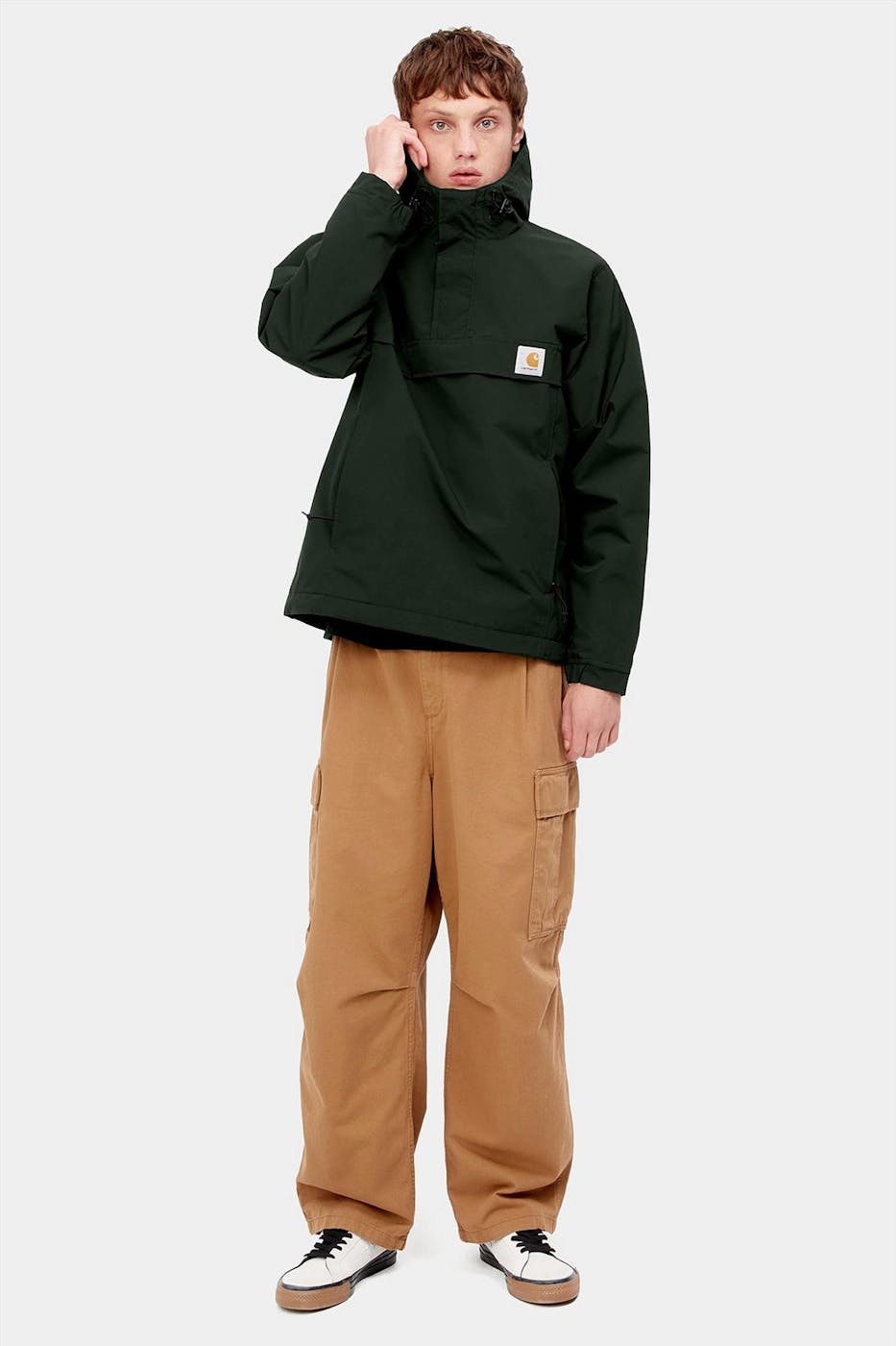 Carhartt WIP - Donkergroene Nimbus Pullover Jacket