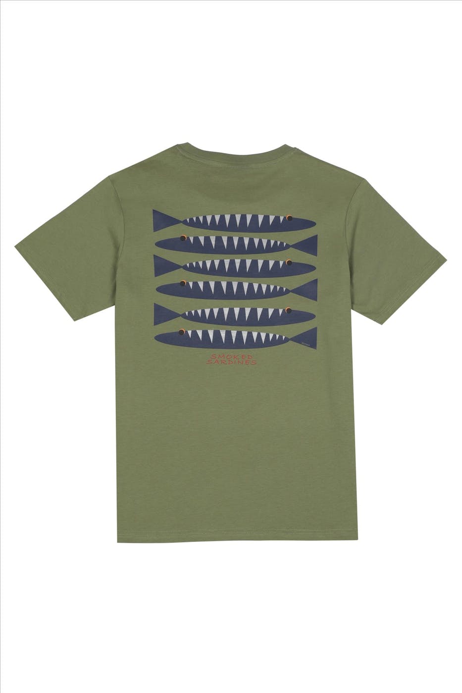 Antwrp - Kaki Sardines Rugprint t-shirt
