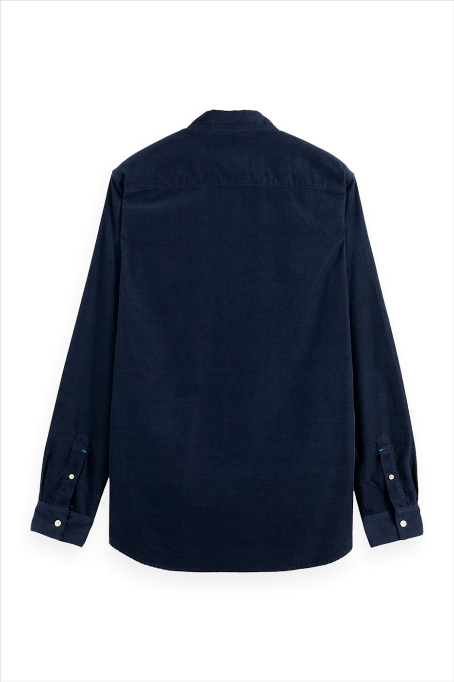 Scotch & Soda - Donkerblauw Regular Corduroy hemd