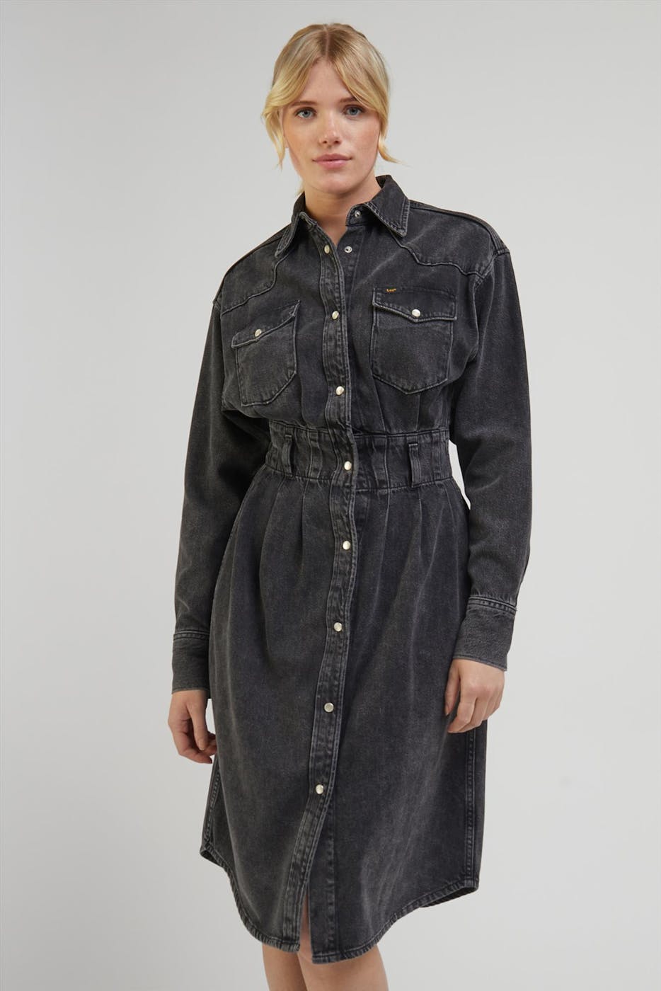 Lee - Zwart Western kleed