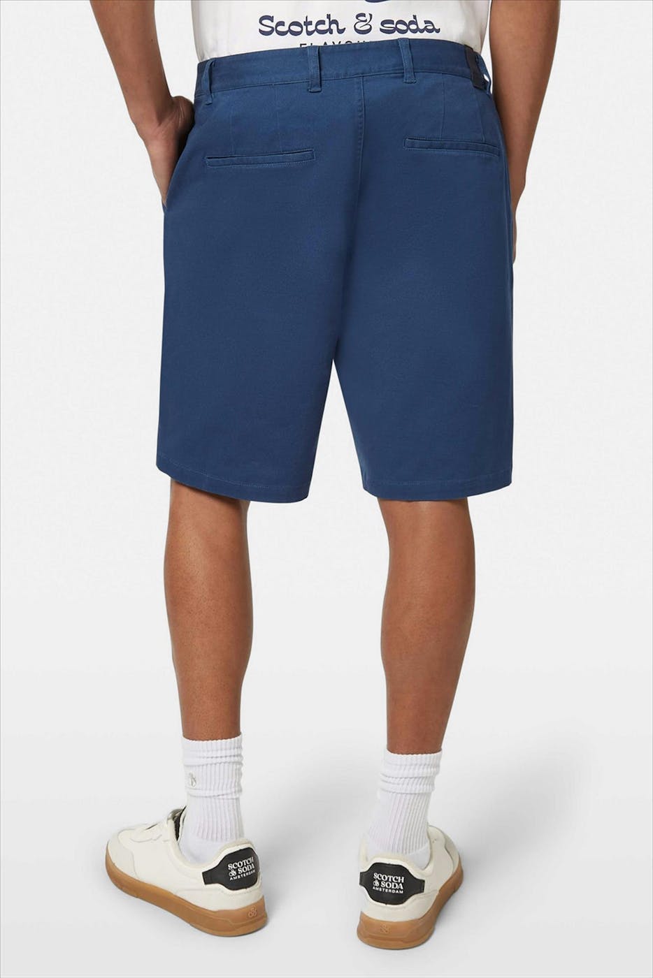 Scotch & Soda - Donkerblauwe Stuart short