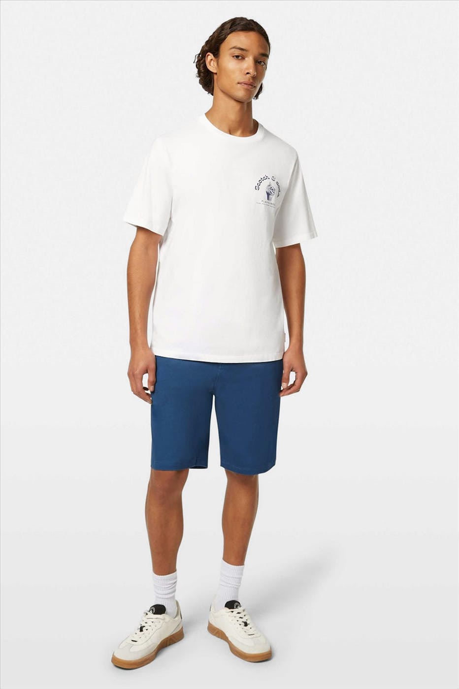 Scotch & Soda - Donkerblauwe Stuart short