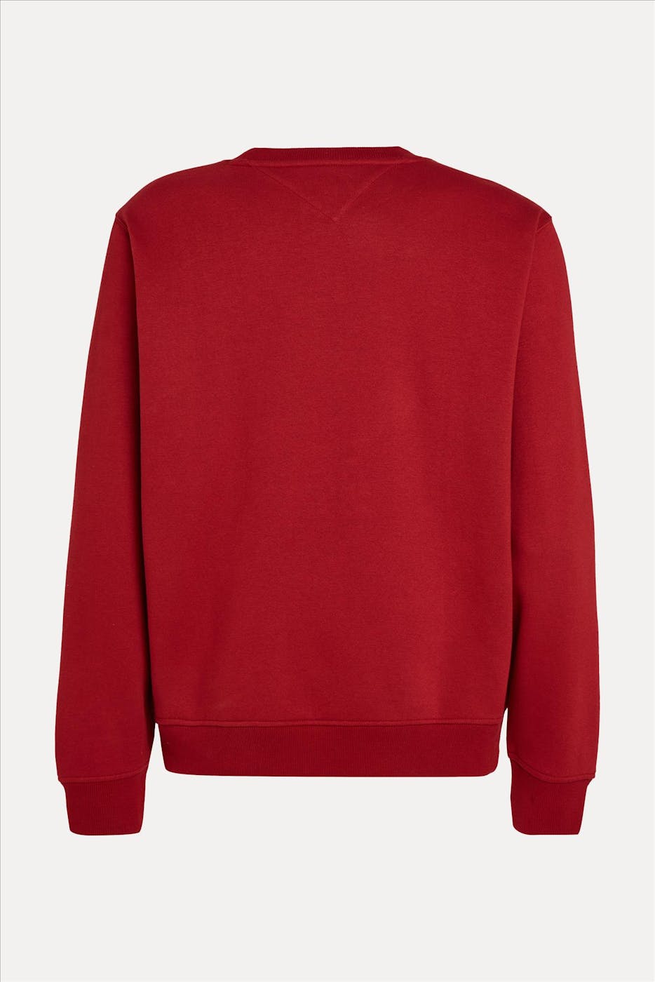 Tommy Jeans - Rode Regular Flag sweater