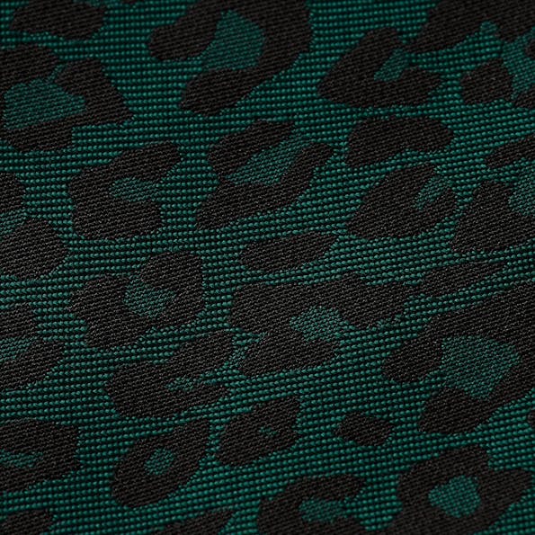 Scotch & Soda - Groen-Zwarte Leopard Maia broek