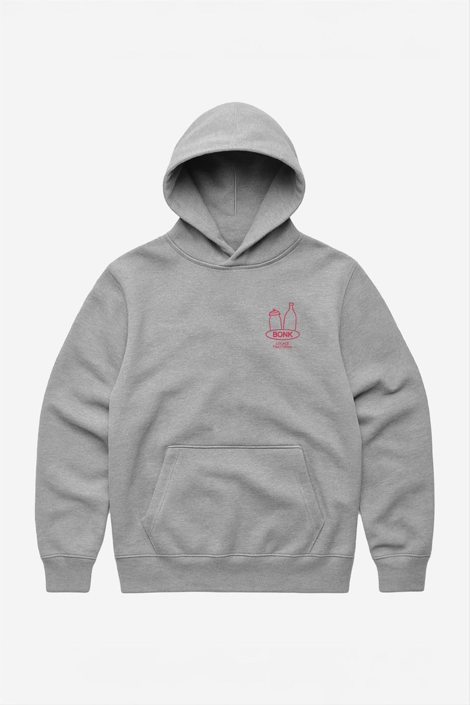 BONK - Grijze Carb Love hoodie