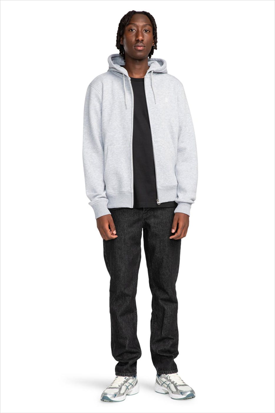 Element - Grijze Cornell Classic zip hoodie