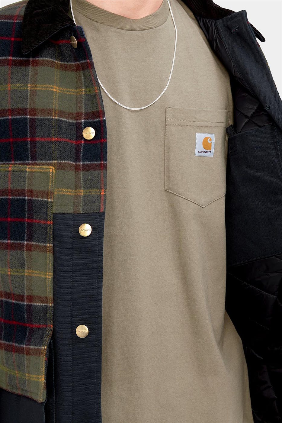 Carhartt WIP - Donkerblauwe Highland jas