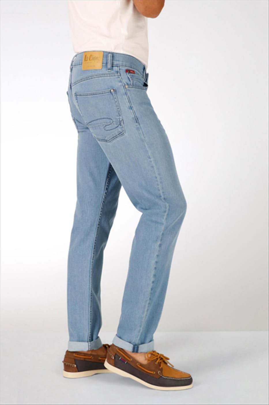Lee Cooper - Blauwe Rogo Cloud LC112 straight jeans
