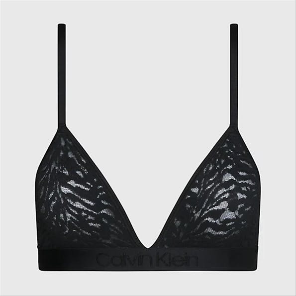 Calvin Klein Underwear - Zwarte Triangle bralette