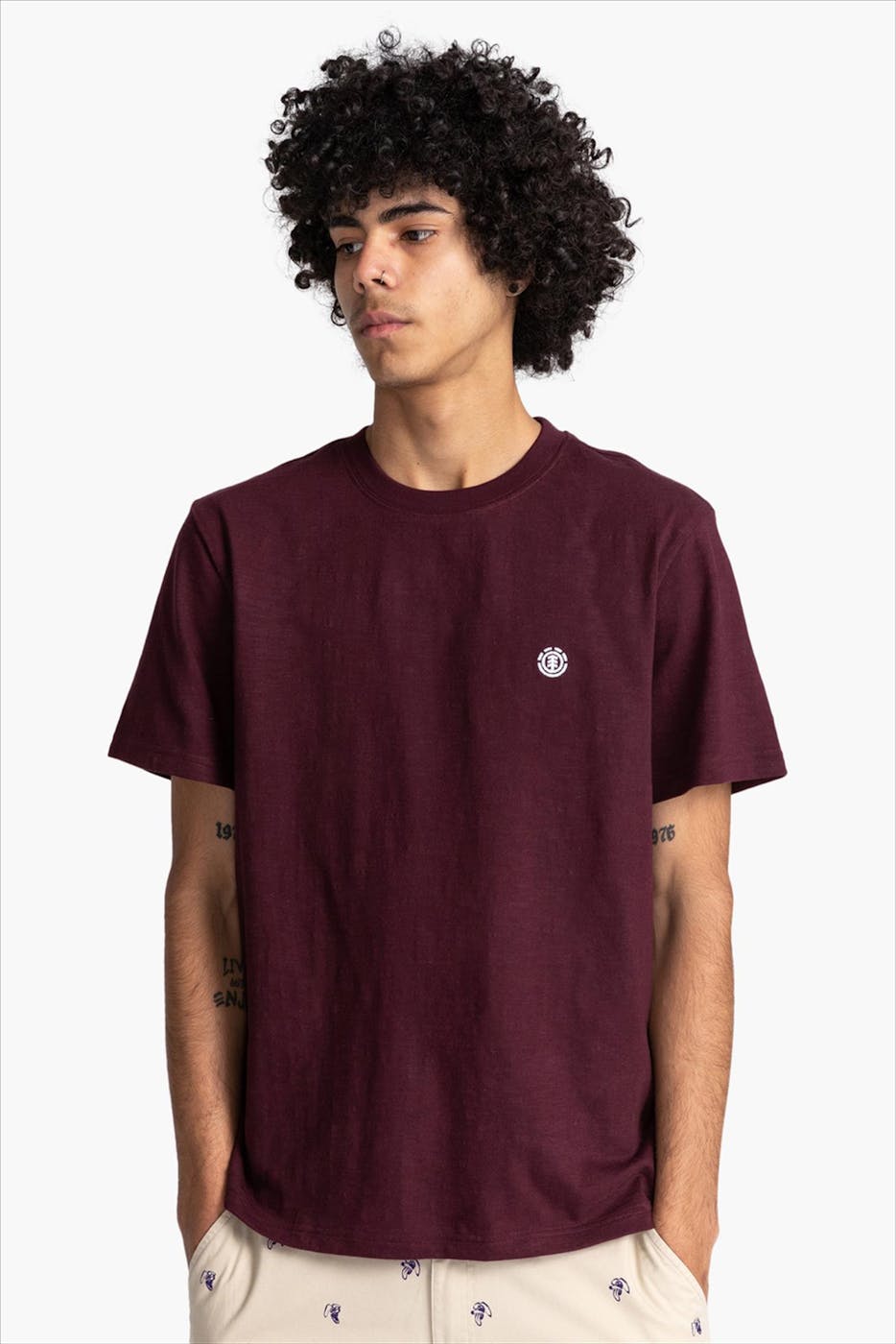 Element - Bordeaux Crail T-shirt