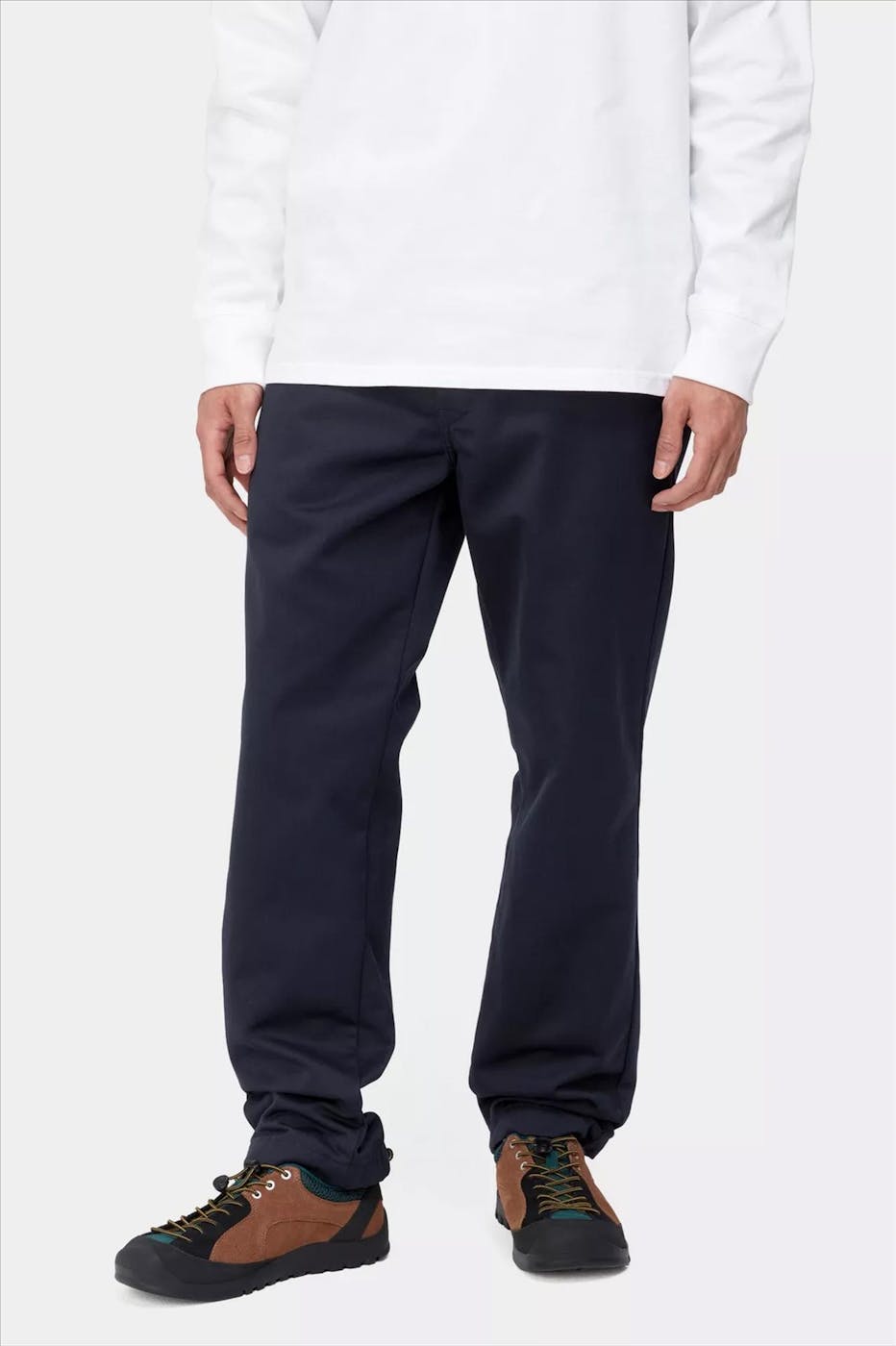 Carhartt WIP - Donkerblauwe Relaxed Tapered Master pant