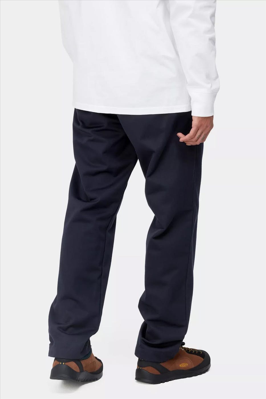 Carhartt WIP - Donkerblauwe Relaxed Tapered Master pant
