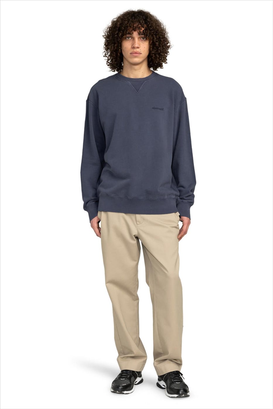 Element - Donkerblauwe Cornell sweater