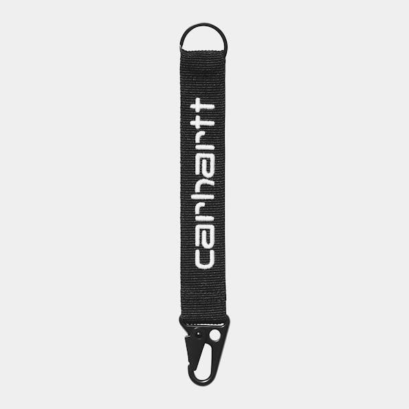 Carhartt WIP - Zwarte Jaden sleutelhanger