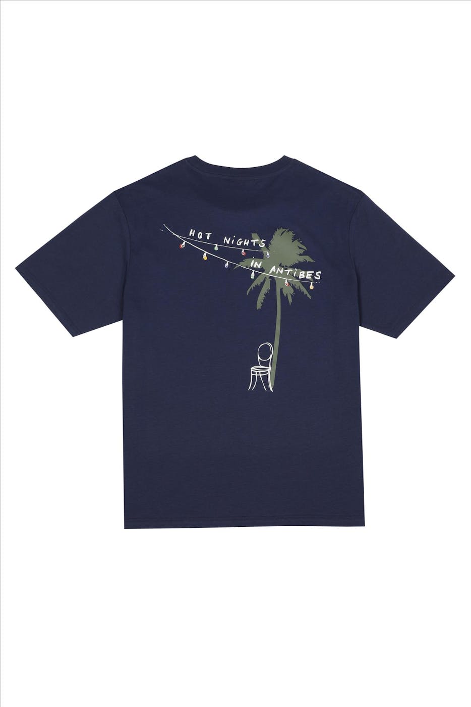 Antwrp - Donkerblauwe Hot Nights T-shirt