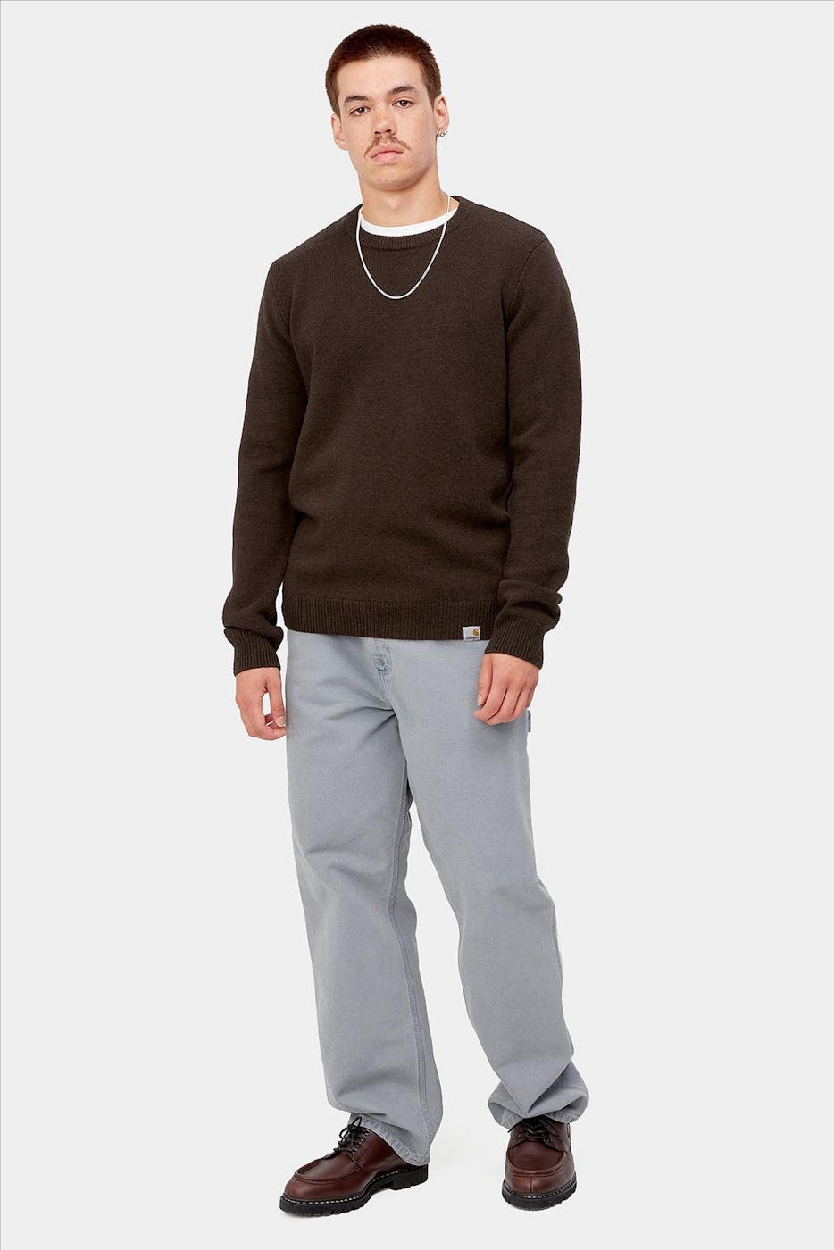 Carhartt WIP - Donkerbruine Allen Trui