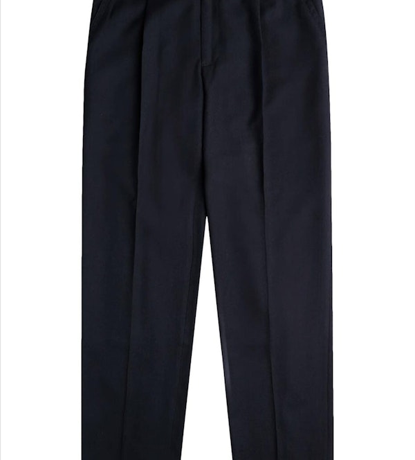 WOODBIRD - Donkerblauwe Ben Suit broek