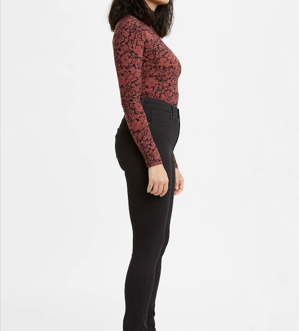 Levi's - Zwarte 721 skinny jeans