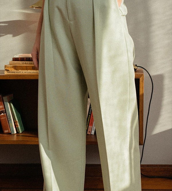 Grace & Mila - Lichtgroene Emerson Broek
