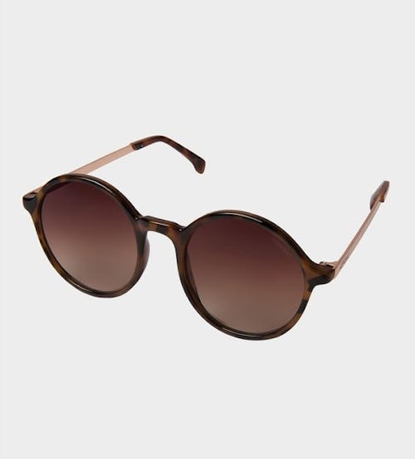 Komono - Bruine Madison Metal Rose Gold zonnebril