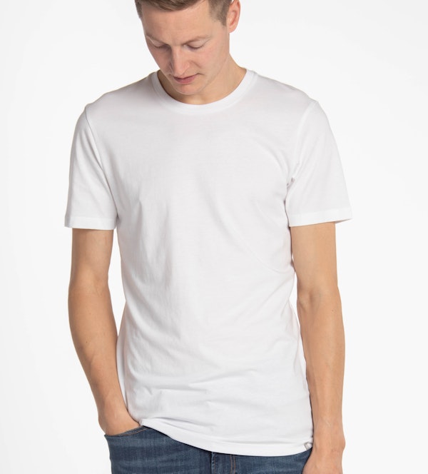 Minimum - Witte Voel Tshirt