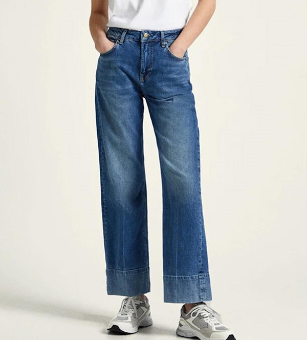 Pepe Jeans London - Blauwe Loose jeans