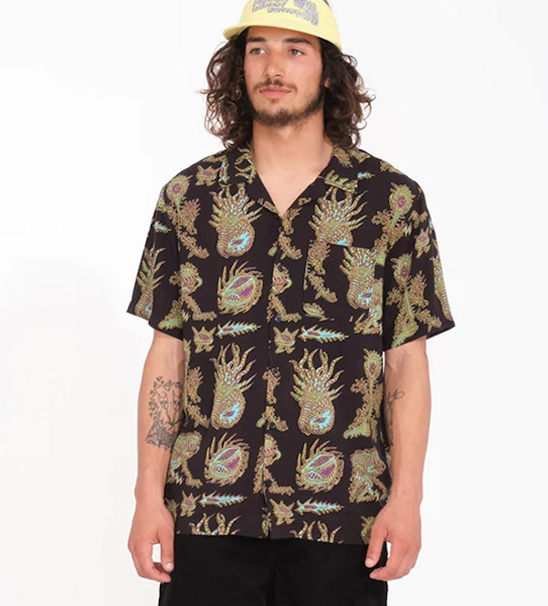 Volcom - Zwart Tetsunori hemd